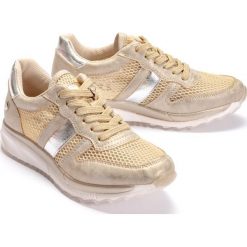 XTI 49009 beige, półbuty damskie. Brązowe półbuty damskie Xti, bez wzorów, bez obcasa, na sznurówki. Za 209,90 zł.