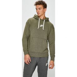 Nike Sportswear - Bluza. Zielone bluzy męskie Nike Sportswear, xl, bez wzorów, z bawełny, z kapturem, bez rękawów, z kapturem. W wyprzedaży za 199,90 zł.