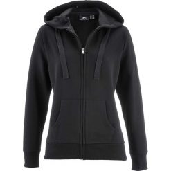Bluzy rozpinane damskie: Bluza rozpinana bonprix czarny