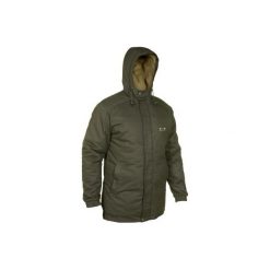 PARKA myśliwska 100. Brązowe parki damskie SOLOGNAC, xl, bez wzorów, z bawełny, sportowe, bez kaptura. Za 149,99 zł.