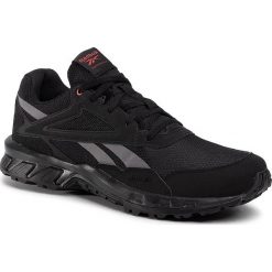 Buty Reebok - Ridgerider 5.0 EF4200 Black/Radred/Pugry6. Czarne buty sportowe męskie Reebok, ze skóry ekologicznej, bez zapięcia, do biegania. Za 199,00 zł.