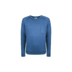 Bluzy Timberland 7120J 478 / Waist River Sweat. Niebieskie bluzy męskie Timberland, s, bez wzorów, bez kołnierzyka, bez rękawów, bez kaptura. Za 199,00 zł.