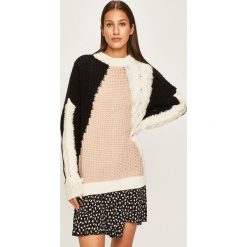Answear - Sweter. Brązowe swetry damskie ANSWEAR, s, bez wzorów, z wiskozy, bez rękawów, bez kaptura. W wyprzedaży za 69,90 zł.