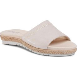 Klapki GO SOFT - WI16-219323 Pink. Różowe klapki damskie GO SOFT, bez wzorów, ze skóry, bez obcasa. Za 99,99 zł.