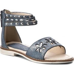 Sandały MAGIC LADY - CS17006-2 Jeansowy. Niebieskie sandały dziewczęce Magic Lady, z jeansu, bez zapięcia. W wyprzedaży za 29,99 zł.