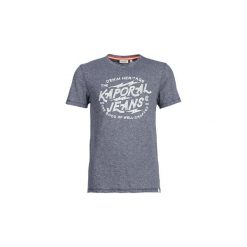 T-shirty z krótkim rękawem Kaporal PAGAN. Niebieskie t-shirty męskie Kaporal, s, bez wzorów, bez kołnierzyka, krótkie. Za 103,20 zł.