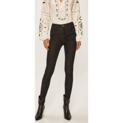 Answear - Jeansy. Czarne jeansy damskie ANSWEAR, s. W wyprzedaży za 79,90 zł.