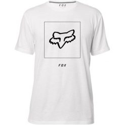 FOX T-Shirt Męski Crass Ss Airline M Biały. Białe koszulki męskie marki FOX, m, bez wzorów, bez kołnierzyka. W wyprzedaży za 114,00 zł.