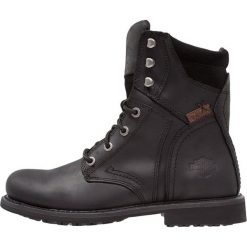 Buty zimowe męskie: Harley Davidson DARNEL Botki sznurowane black