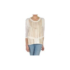 T-shirty z długim rękawem Eleven Paris ANGIE. Białe t-shirty damskie marki Eleven Paris, xs, bez wzorów, bez kołnierzyka. Za 527,20 zł.