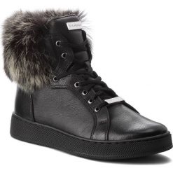 Sneakersy EVA MINGE - Orotava 4I 18SM1372490EF 101. Czarne półbuty damskie marki Eva Minge, na co dzień, bez wzorów, ze skóry, bez obcasa, na płaskiej podeszwie, bez zapięcia. W wyprzedaży za 309,00 zł.