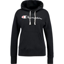 Champion Reverse Weave HOODED Bluza z kapturem black. Czarne bluzy damskie z kapturem marki Champion Reverse Weave, l, z bawełny. Za 459,00 zł.