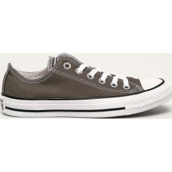 Converse - Tenisówki. Szare trampki i tenisówki damskie Converse, bez wzorów, z materiału, na sznurówki. W wyprzedaży za 249,90 zł.