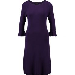 Sukienki: Dorothy Perkins FLUTE SLEEVE SHIFT Sukienka dzianinowa purple
