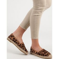 ESPADRYLE W CĘTKI. Szare baleriny damskie Merg, bez wzorów, bez obcasa. Za 79,90 zł.