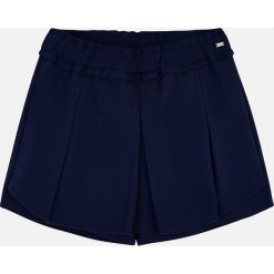 Mayoral - Spódnica dziecięca (szorty) 128-167 cm. Niebieskie spodenki dziewczęce Mayoral, na co dzień, bez wzorów, z elastanu, mini, proste. W wyprzedaży za 74,90 zł.