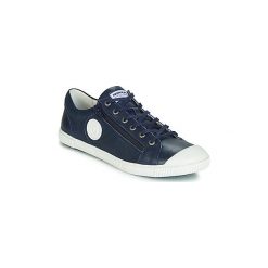 Buty Pataugas BUMP/MC. Niebieskie trampki męskie marki Pataugas, bez wzorów, bez zapięcia. Za 659,00 zł.