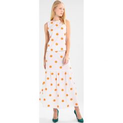 Bluzki damskie: Stefanel SMANICATO LINEA Bluzka base orange