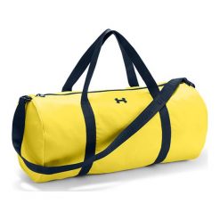 Torba sportowa w kolorze żółtym - (S)55 x (W)26 x (G)26 cm. Żółte torebki damskie sportowe Under Armour, w paski, z poliesteru, sportowe, przez ramię, bez dodatków. W wyprzedaży za 74,95 zł.