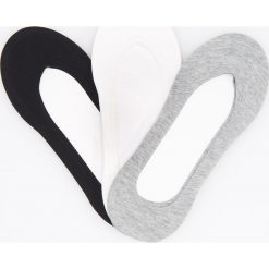 Skarpety balerinki 3 pack - Kremowy. Białe skarpetki damskie Reserved, bez wzorów. Za 29,99 zł.