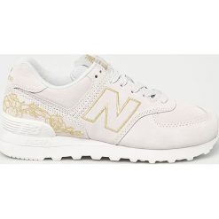 New Balance - Buty WL574NGA. Szare buty sportowe damskie marki New Balance, z materiału. Za 399,90 zł.