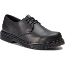 Półbuty ALTERCORE - 650M Vegetarian Black. Czarne półbuty męskie Altercore, na co dzień, bez wzorów, ze skóry ekologicznej, eleganckie, bez zapięcia. W wyprzedaży za 259,00 zł.