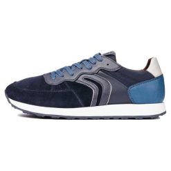 Geox Tenisówki Męskie Vincit 45 Ciemnoniebieskie. Szare trampki męskie Geox, bez wzorów, bez zapięcia. Za 479,00 zł.