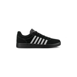 Trampki K-Swiss Court Cheswick Sde. Czarne trampki męskie K-SWISS, bez wzorów, bez zapięcia. Za 119,77 zł.