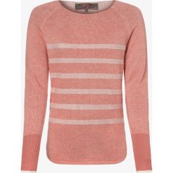 Lieblingsstück - Sweter damski – ScoselineL, różowy. Różowe swetry damskie Lieblingsstück, w paski, eleganckie, bez rękawów, bez kaptura. Za 449,95 zł.