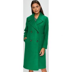 Pepe Jeans - Płaszcz Edurne. Zielone kurtki damskie Pepe Jeans, s, bez wzorów, z poliesteru, klasyczne. W wyprzedaży za 679,90 zł.