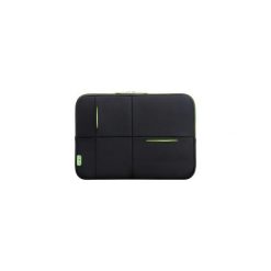 Torby na laptopa: SAMSONITE AIRGLOW SLEEVES LAPTOP SLEEVE NEW 14.1″ CZARNY/ZIELONY U37-19-007