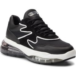 Sneakersy BRONX - 66243-AP BX 1562 Black/White 203. Czarne półbuty damskie Bronx, ze skóry. W wyprzedaży za 449,00 zł.