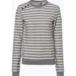 Ragwear - Damska bluza nierozpinana – Glorious Stripes, niebieski. Niebieskie bluzy damskie Ragwear, s, z aplikacjami, z bawełny, bez rękawów, bez kaptura. Za 219,95 zł.
