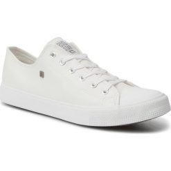 Trampki BIG STAR - V174347R47 White. Białe trampki męskie BIG STAR, bez wzorów, z gumy, retro, bez zapięcia. Za 109,00 zł.