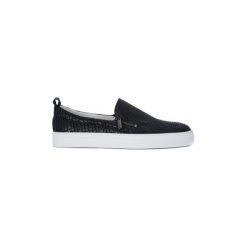 Buty Frau CARVED BLU. Niebieskie trampki męskie marki Frau, bez wzorów, bez zapięcia. Za 436,49 zł.