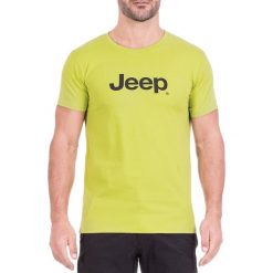 T-shirty męskie: T-shirt w kolorze limonkowym