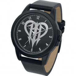 Kingdom Hearts Logo Zegarek na rękę czarny. Czarne zegarki męskie Kingdom Hearts. Za 121,90 zł.