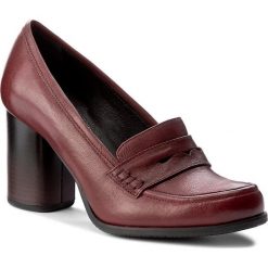 Półbuty damskie: Półbuty ANN MEX - 7975 14TOP Bordo