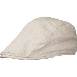 Lniany Beżowy Letni Męski Kaszkiet w Kratkę, Wakacyjny -EM Men's Accessories, Przewiewny CPAEMACSKASZKIET5103. Brązowe kaszkiety męskie Em men's accessories, w kratkę, ze lnu, wakacyjne. W wyprzedaży za 47,20 zł.