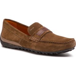 Mokasyny GEOX - U Snake Moc C U9207C 02243 C6005 Chocolate. Pomarańczowe mokasyny męskie Geox, ze skóry, klasyczne. Za 429,00 zł.