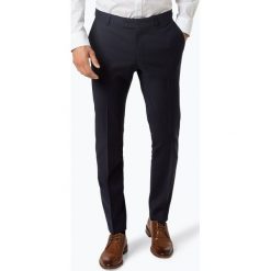Finshley & Harding London - Męskie spodnie od garnituru modułowego, niebieski. Niebieskie spodnie męskie marki Finshley & Harding London, s, bez wzorów, eleganckie. Za 349,95 zł.