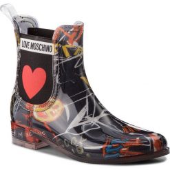 Kalosze LOVE MOSCHINO - JA21013G16IO0000 St Graff Ne. Niebieskie kalosze damskie Love Moschino, z materiału. Za 559,00 zł.