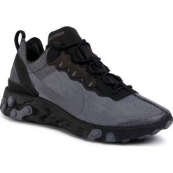 Buty NIKE - Nike React Element 55 SE CI3831 001 Black/Dark Grey. Szare sneakersy męskie Nike, bez wzorów, z tworzywa sztucznego, klasyczne, bez zapięcia. Za 549,00 zł.