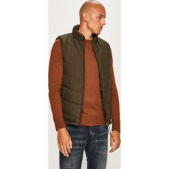 Produkt by Jack & Jones - Bezrękawnik. Zielone płaszcze męskie PRODUKT by Jack & Jones, m, bez wzorów, z poliesteru, bez kaptura. W wyprzedaży za 59,90 zł.