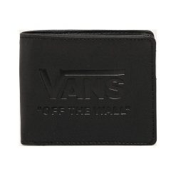 Vans - Portfel. Czarne portfele męskie Vans, bez wzorów, z poliesteru. W wyprzedaży za 129,90 zł.