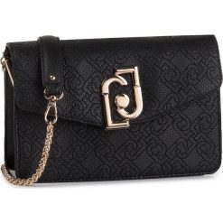 Torebka LIU JO - S Crossbody N69037 E0054 Nero 22222. Czarne torebki klasyczne damskie Liu Jo, bez wzorów, ze skóry ekologicznej, wizytowe, bez dodatków. Za 599,00 zł.