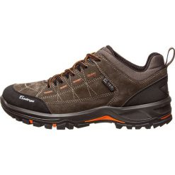 Skórzane buty trekkingowe w kolorze brązowym. Pomarańczowe buty trekkingowe męskie Kastinger, na sznurówki. W wyprzedaży za 335,95 zł.
