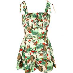 Voodoo Vixen Pineapple Playsuit Kombinezon wielokolorowy. Szare kombinezony damskie Voodoo Vixen, xl, bez wzorów, z materiału. Za 129,90 zł.