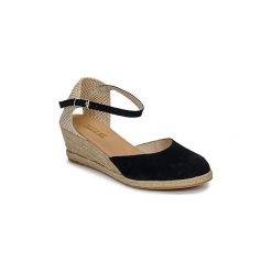 Sandały So Size JITRON. Niebieskie sandały damskie marki So Size, bez wzorów, bez obcasa, bez zapięcia. Za 349,00 zł.