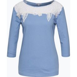 T-shirty damskie: Marie Lund – Damska koszulka z długim rękawem, niebieski